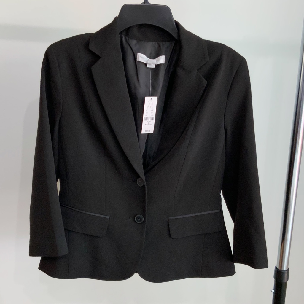 New York & Company Stretch Women’s Black Blazer Size 2 Average